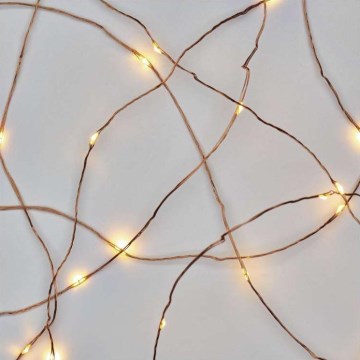 LED Kerst Lichtketting voor Buiten 100xLED/15m IP44 warm wit