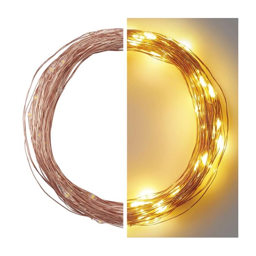 LED Kerst Lichtketting voor Buiten 100xLED/15m IP44 warm wit