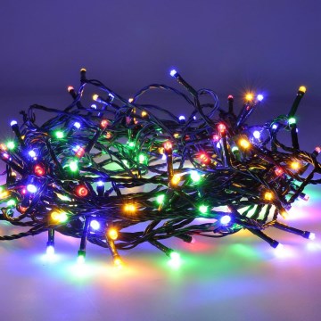 LED Kerst Lichtketting voor Buiten 100xLED/8 functies 13m IP44 meerdere kleuren