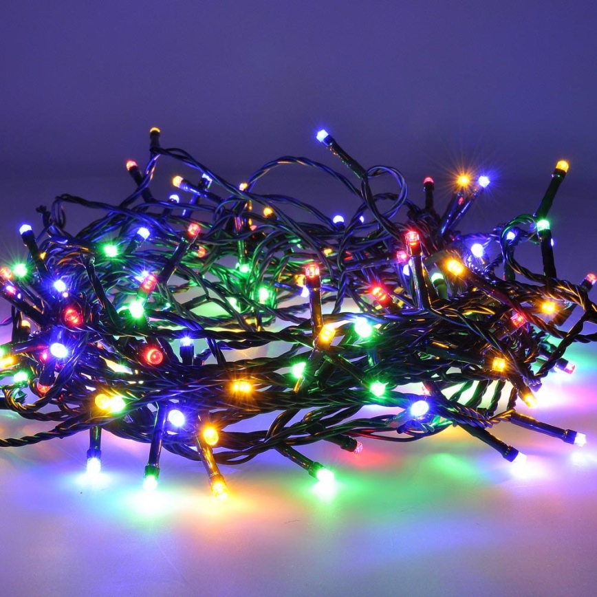 LED Kerst Lichtketting voor Buiten 100xLED/8 functies 13m IP44 meerdere kleuren