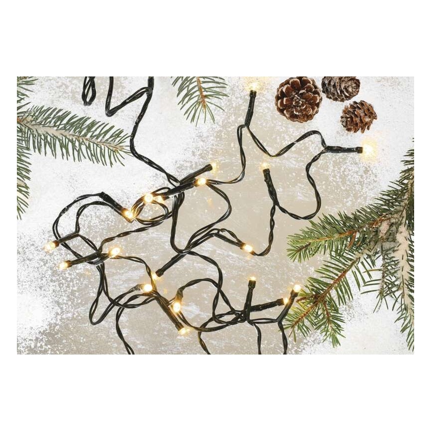 LED Kerst Lichtketting voor Buiten 120xLED/17m IP44 vintage