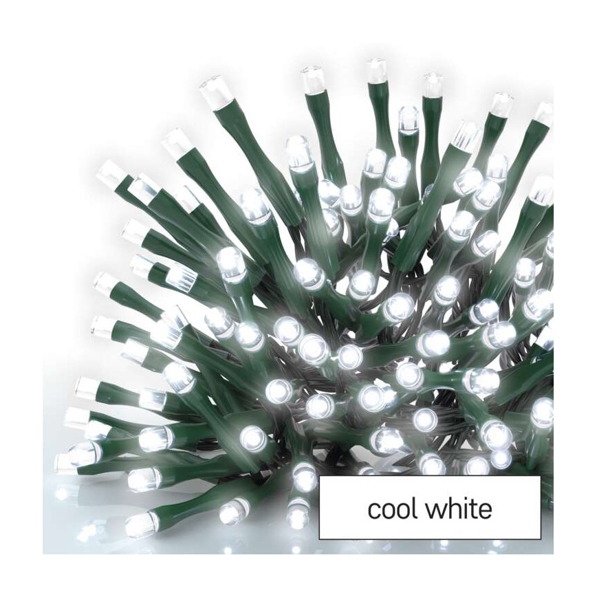 LED Kerst Lichtketting voor Buiten 180xLED/8 modi 23m IP44 koud wit