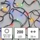 LED Kerst Lichtketting voor Buiten 200xLED/8 modi 25m IP44 meerdere kleuren