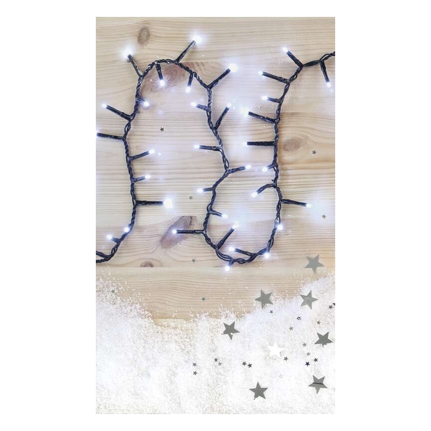 LED Kerst Lichtketting voor Buiten 400xLED/13m IP44 koud wit