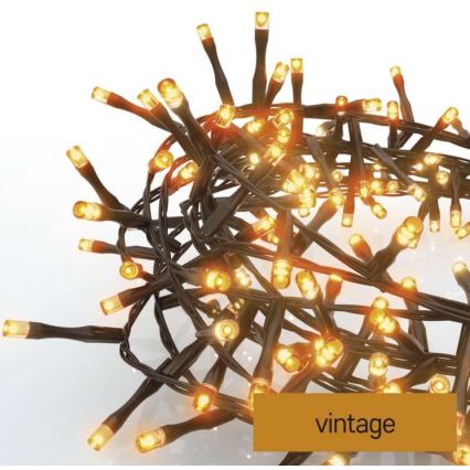 LED Kerst Lichtketting voor Buiten 400xLED/13m IP44 vintage