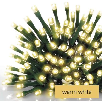 LED Kerst Lichtketting voor Buiten 40xLED/9m IP44 warm wit