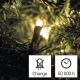 LED Kerst Lichtketting voor Buiten 40xLED/9m IP44 warm wit