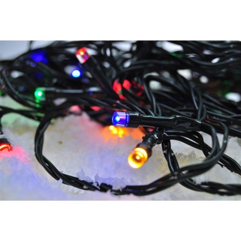 LED Kerst Lichtketting voor Buiten 50xLED/8 functies 8m IP44 meerdere kleuren