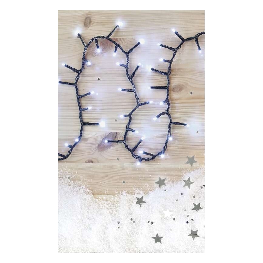 LED Kerst Lichtketting voor Buiten 600xLED/17m IP44 koud wit