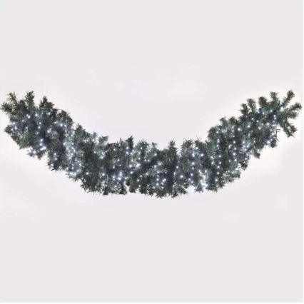 LED Kerst Lichtketting voor Buiten 600xLED/17m IP44 koud wit