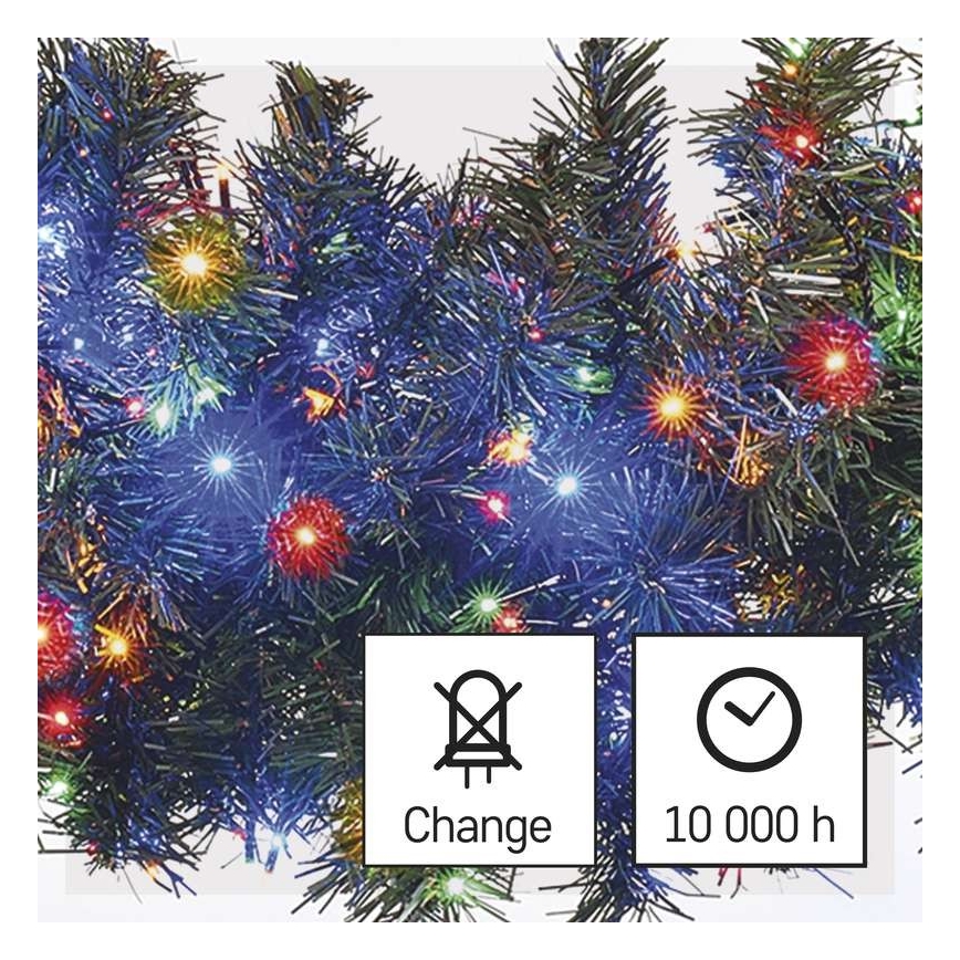 LED Kerst Lichtketting voor Buiten 600xLED/17m IP44 meerdere kleuren