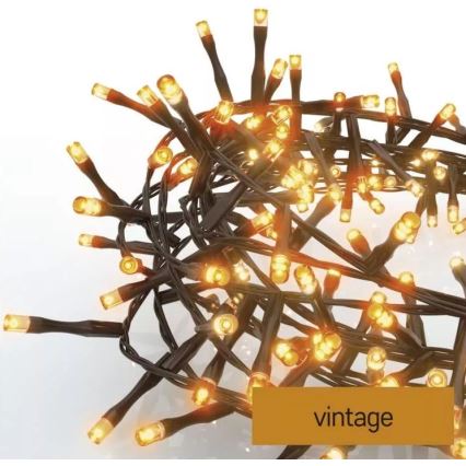 LED Kerst Lichtketting voor Buiten 600xLED/17m IP44 vintage