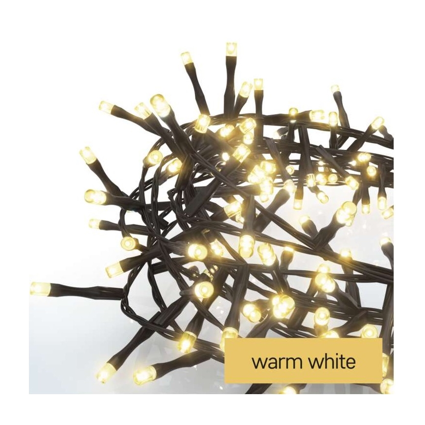 LED Kerst Lichtketting voor Buiten 600xLED/17m IP44 warm wit