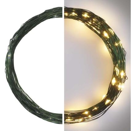 LED Kerst Lichtketting voor Buiten 75xLED/12,5m IP44 warm wit