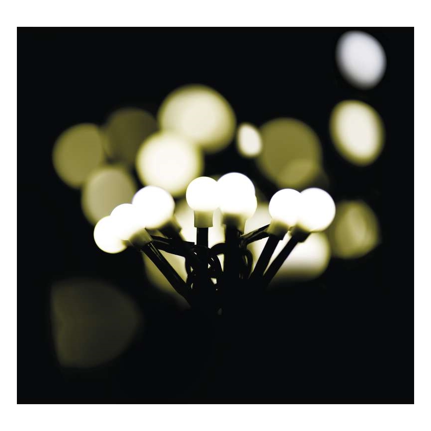 LED Kerst Lichtketting voor Buiten CHAIN 80xLED 13m IP44 warm wit