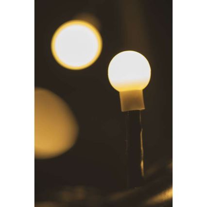 LED Kerst Lichtketting voor Buiten CHAIN 80xLED 13m IP44 warm wit