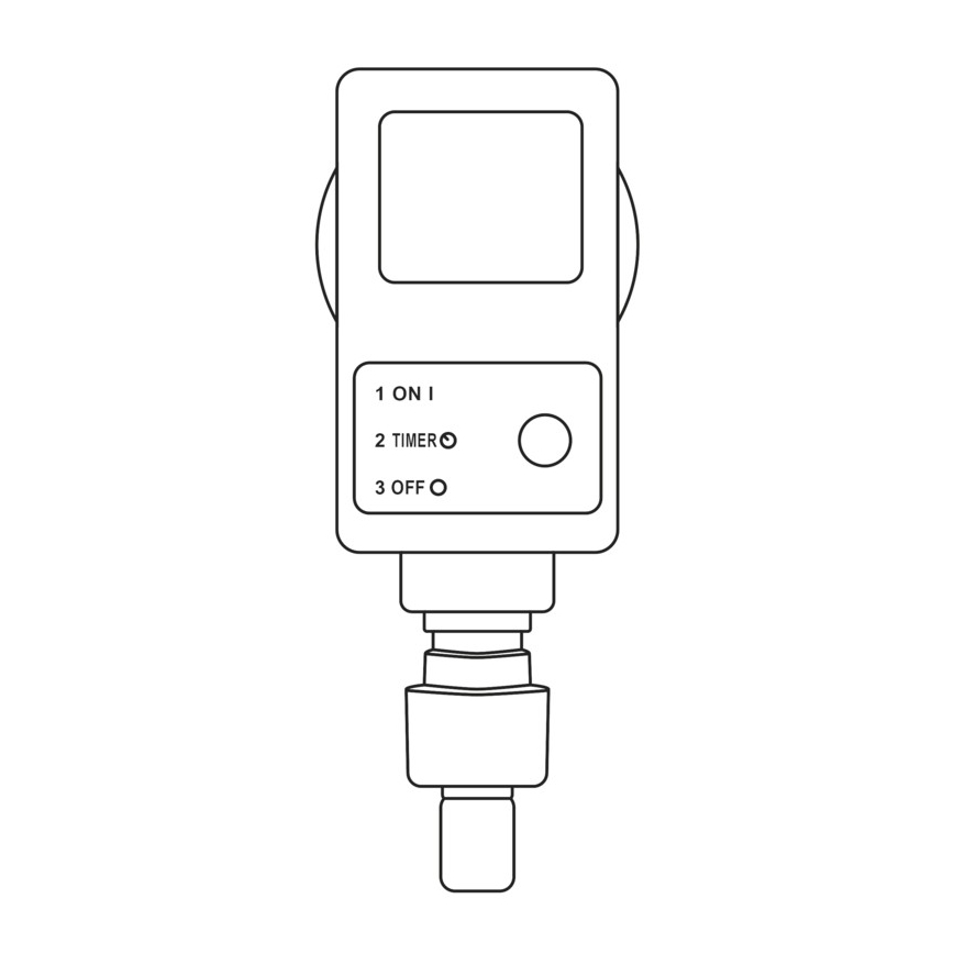 LED Kerst Lichtketting voor Buiten NANO 40xLED 9m IP44 warm wit