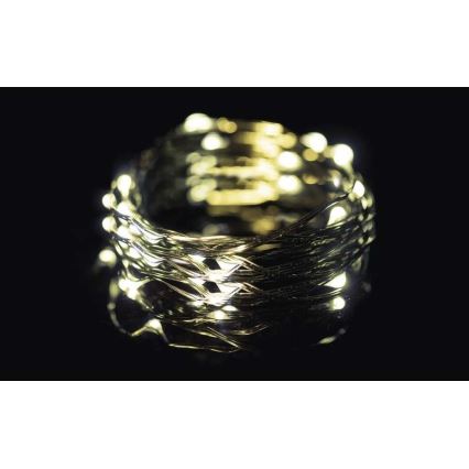 LED Kerst Lichtketting voor Buiten NANO 75xLED 12,5m IP44 warm wit