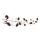 LED Kerst lichtsnoer 20xLED/2xAA 2m