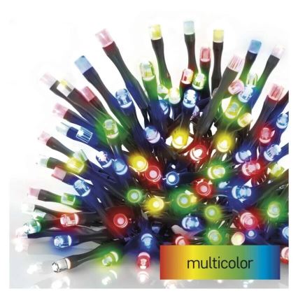 LED Kerst lichtsnoer voor buiten 100xLED/10m IP44 Meerdere kleuren