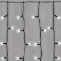 LED Kerst lichtsnoer voor buiten 100xLED/1x2m IP44 koud wit