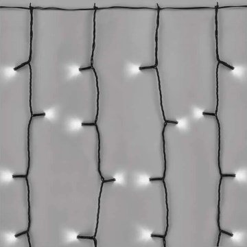 LED Kerst lichtsnoer voor buiten 100xLED/1x2m IP44 koud wit