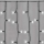 LED Kerst lichtsnoer voor buiten 100xLED/1x2m IP44 koud wit