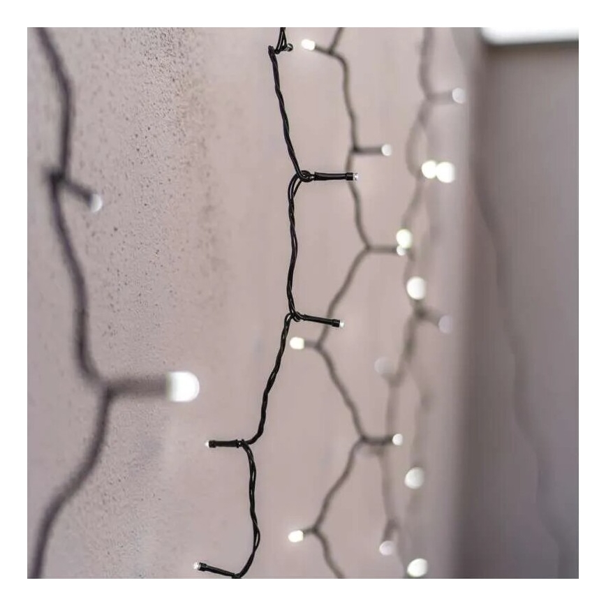 LED Kerst lichtsnoer voor buiten 100xLED/1x2m IP44 koud wit