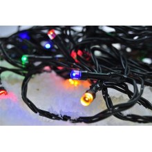 LED Kerst lichtsnoer voor buiten 100xLED/8 Functies IP44 13m Meerdere kleuren
