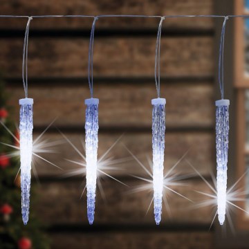 LED Kerst lichtsnoer voor buiten 360xLED 10,6m IP44 koud wit