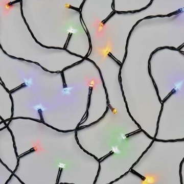 LED Kerst lichtsnoer voor buiten 50xLED/5m IP44 Meerdere kleuren