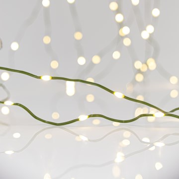 LED Kerst lichtsnoer voor buiten LINE 700xLED/8 Functies 40 m IP44 warm wit