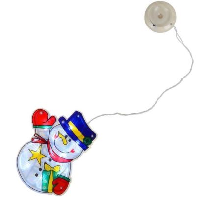 LED Kerst raamdecoratie 10xLED/3xAAA