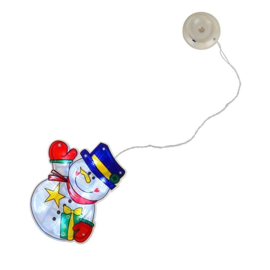 LED Kerst raamdecoratie 10xLED/3xAAA