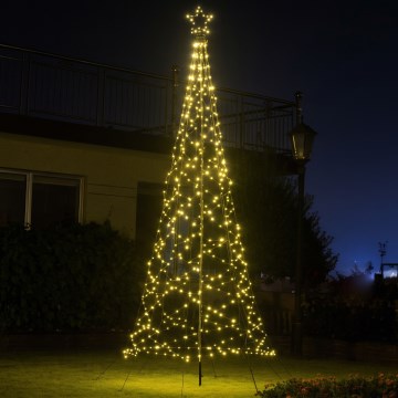 LED kerstboom voor buiten 480xLED/230V 8 functies 3,2 m IP44 warm wit