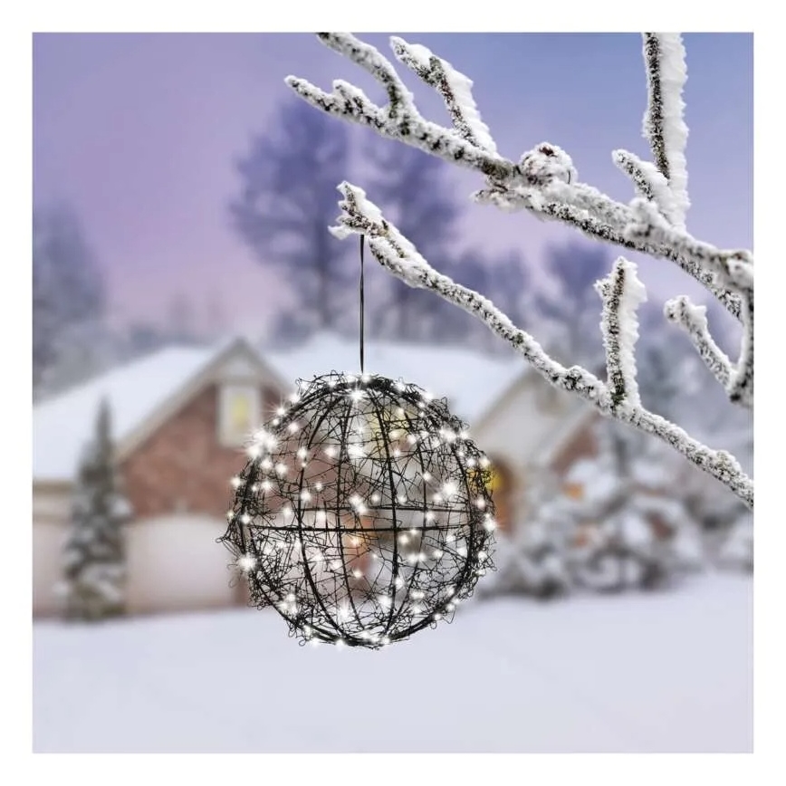 LED kerstdecoratie 200 LEDs / 230 V Ø 20 cm