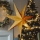 LED Kerstdecoratie 20xLED/2xAA warm wit gouden ster
