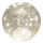 LED-kerstdecoratie 20xLED/3xAA kerstballen Ø 15 cm