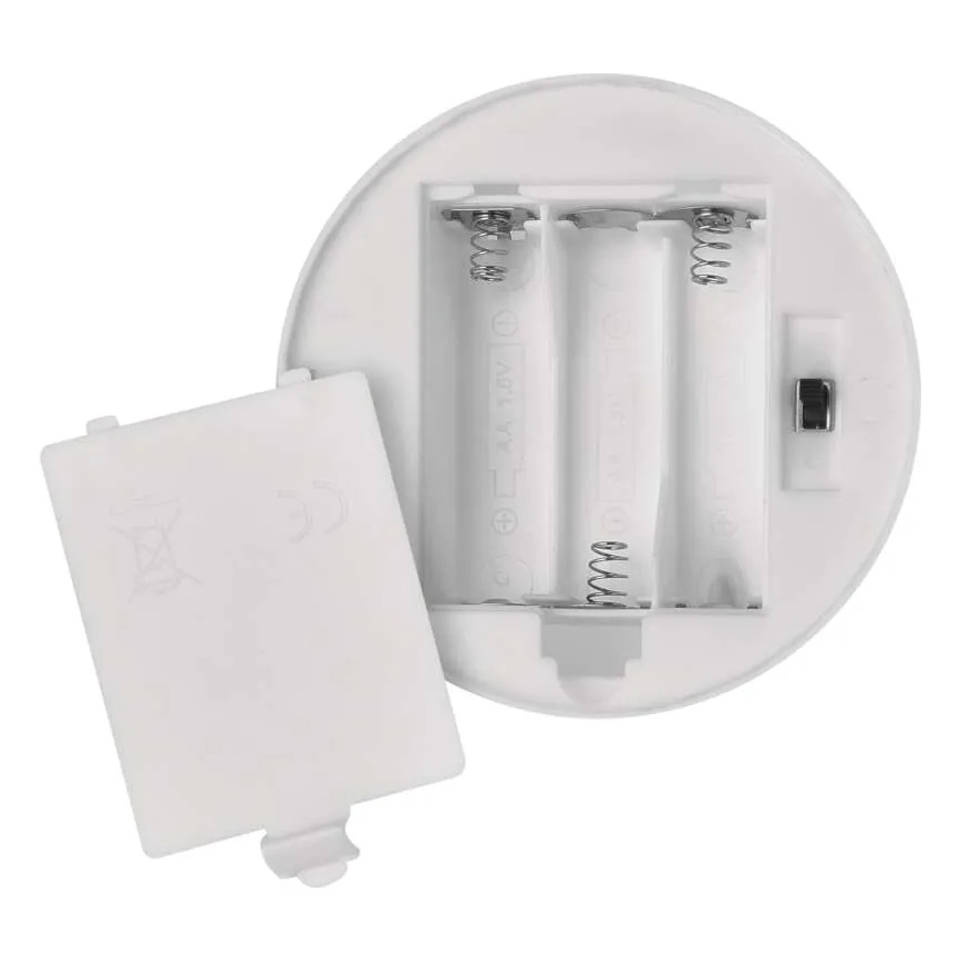 LED kerstdecoratie 20xLED/6xAA engelen