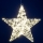 LED kerstdecoratie 320xLED/230V 45 cm ster warm wit