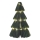 LED kerstdecoratie 35xLED/2xAA kerstboom
