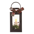 LED-kerstdecoratie, 3x AAA, zwart