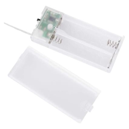 LED kerstdecoratie 40xLED/2xAA warm wit stad