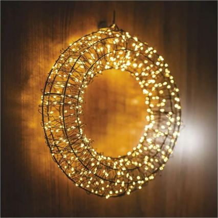 LED kerstdecoratie, 480 LEDs, 230 V, Ø 38 cm