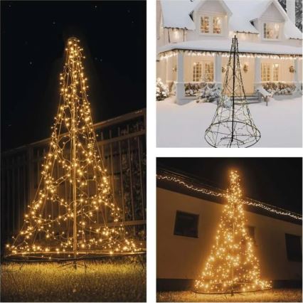 LED Kerstdecoratie 480xLED/230V IP44 180 cm