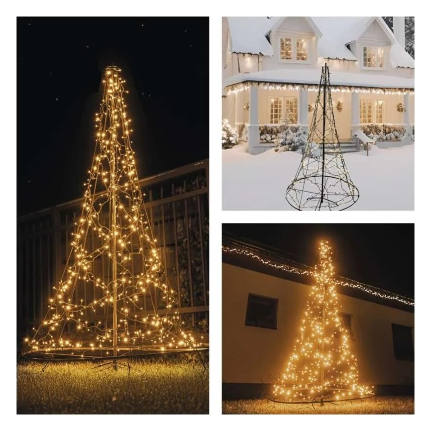 LED Kerstdecoratie 480xLED/230V IP44 180 cm