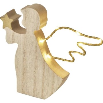 LED-kerstdecoratie Engel 8xLED/2xAAA