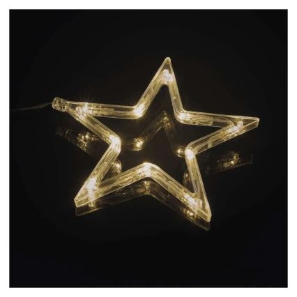 LED kerstdecoratie LED/0,3W/3xAA kerstbal Ø 12 cm