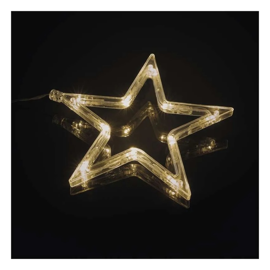 LED kerstdecoratie LED/0,3W/3xAA kerstbal Ø 12 cm