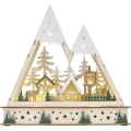LED kerstdecoratie LED/0,6W/2xAA kerstlandschap